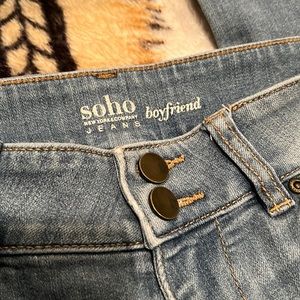 Jeans soho brand from New York and company boyfriend jeans